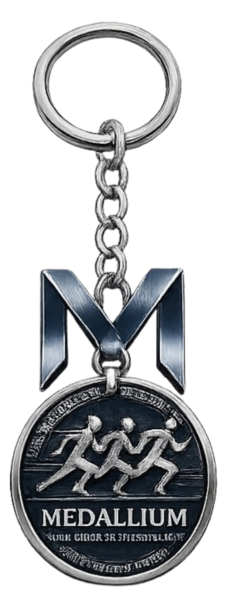 Llavero personalizado Medallium vista frontal
